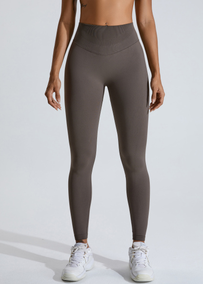  Customized Seamless Hip Lifting Yoga Pants V-Curve High Waisted