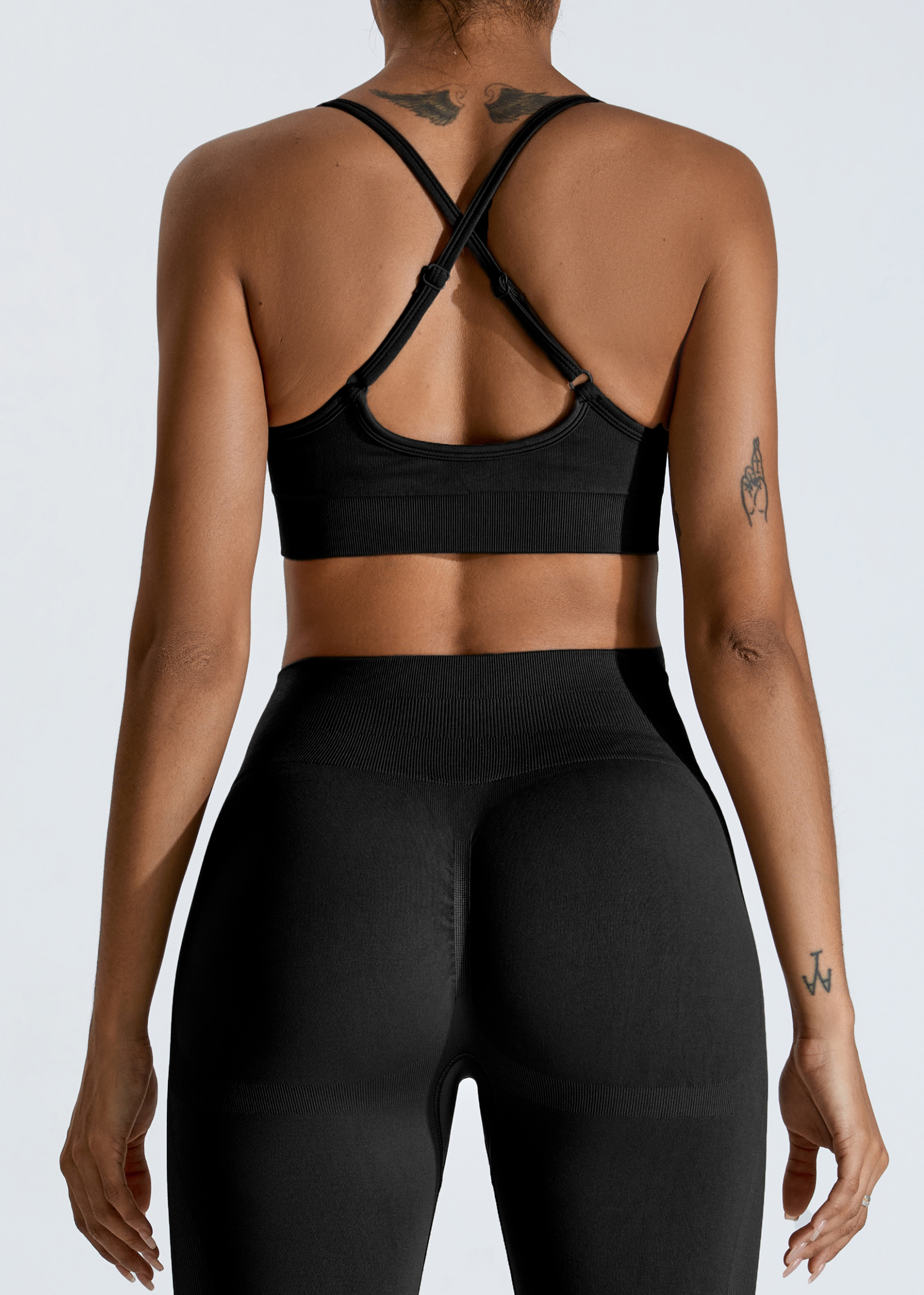 Customized straps retractable seamless sports underwear