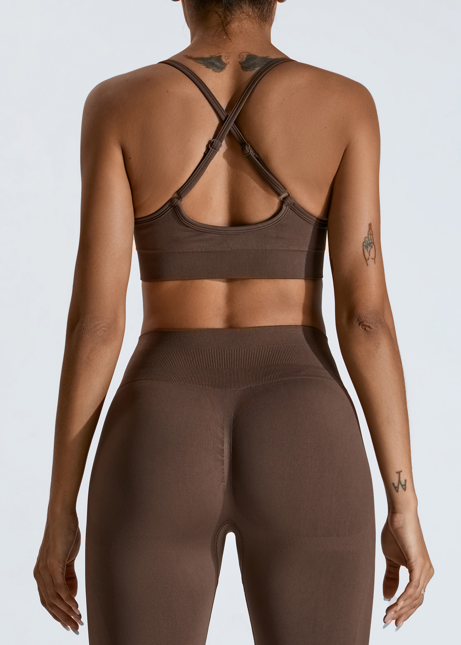 Customized straps retractable seamless sports underwear