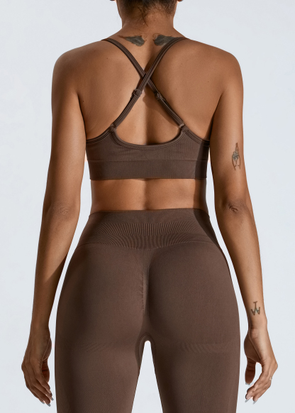 Customized straps retractable seamless sports underwear