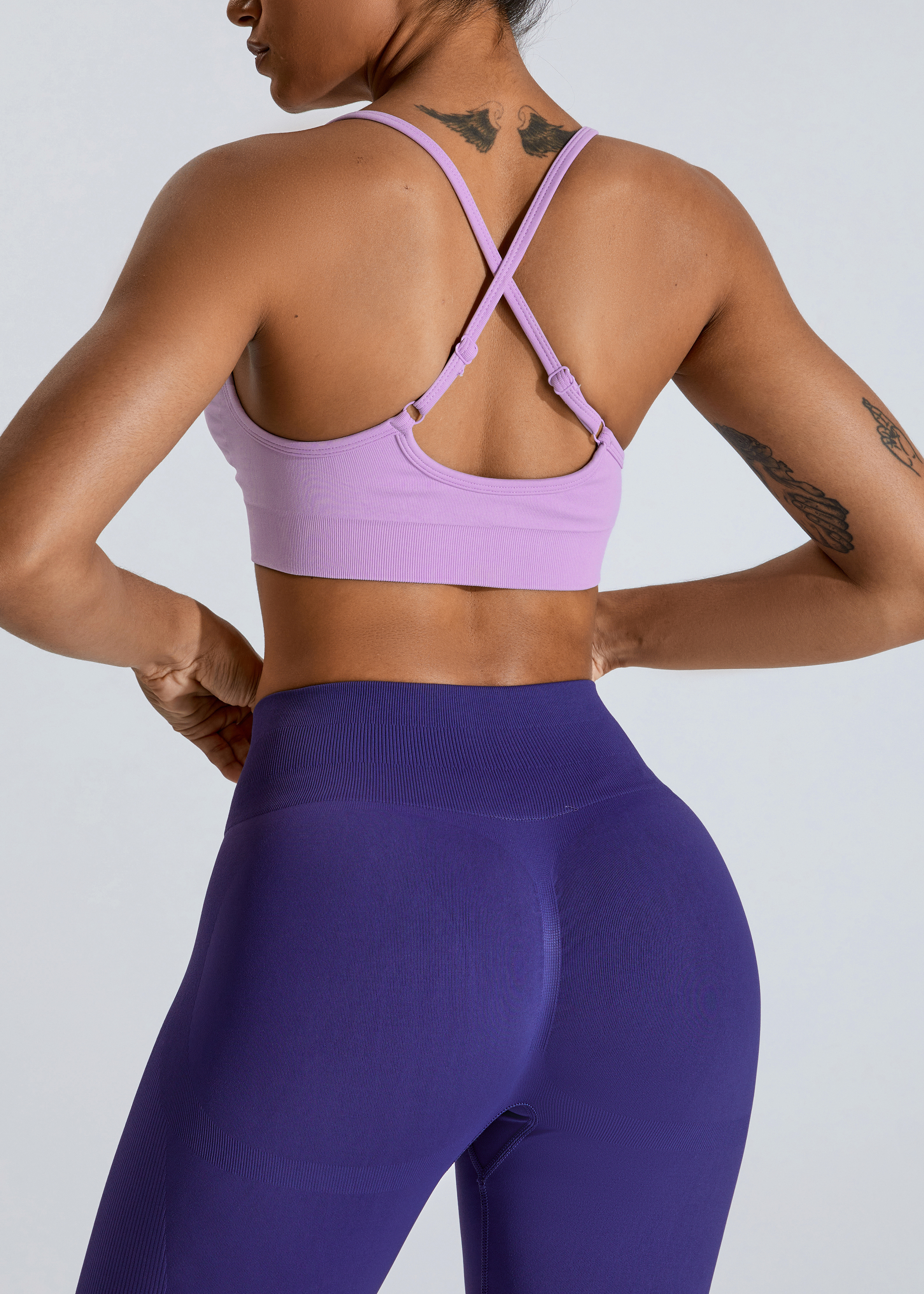 Customized straps retractable seamless sports underwear