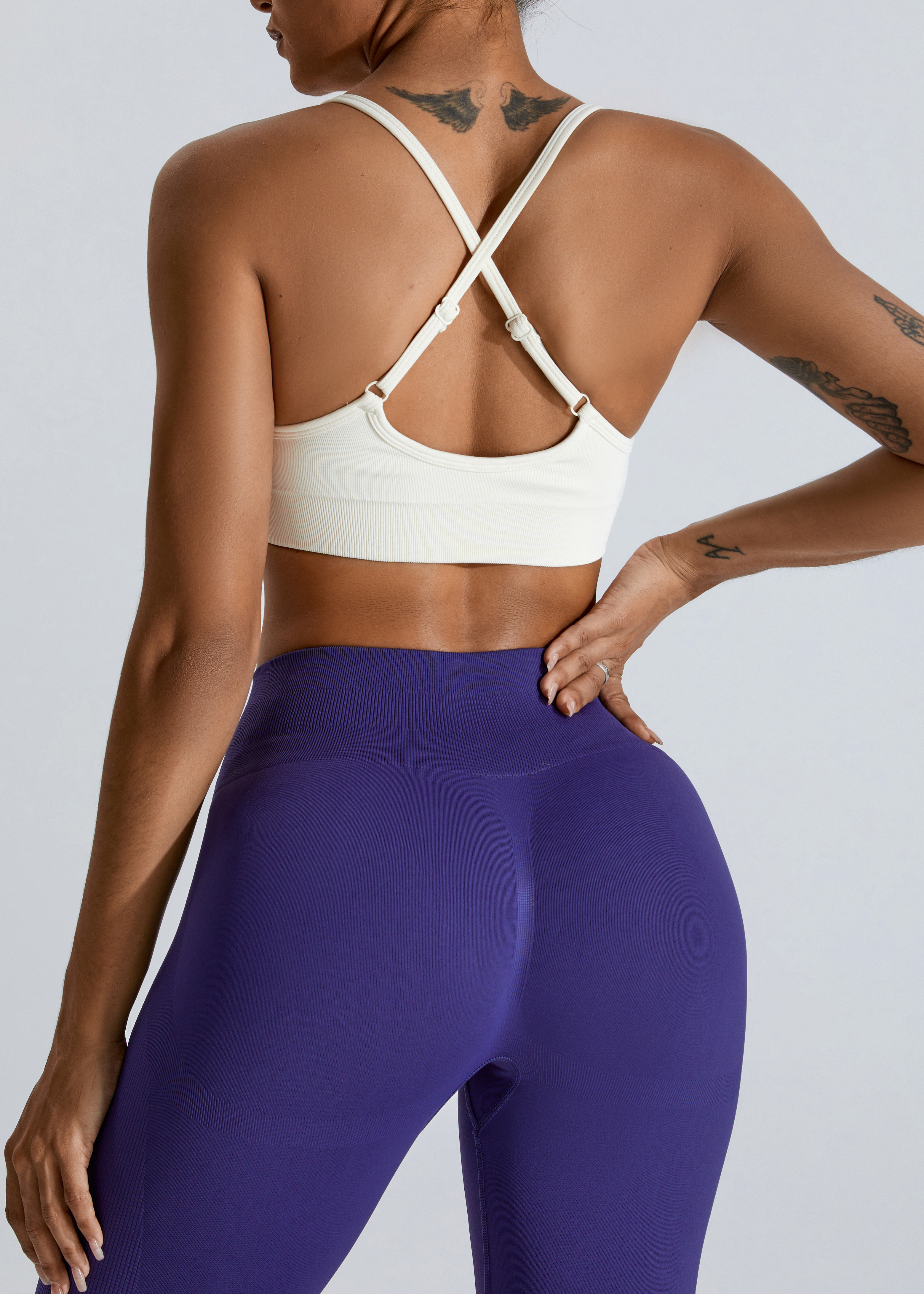 Customized straps retractable seamless sports underwear