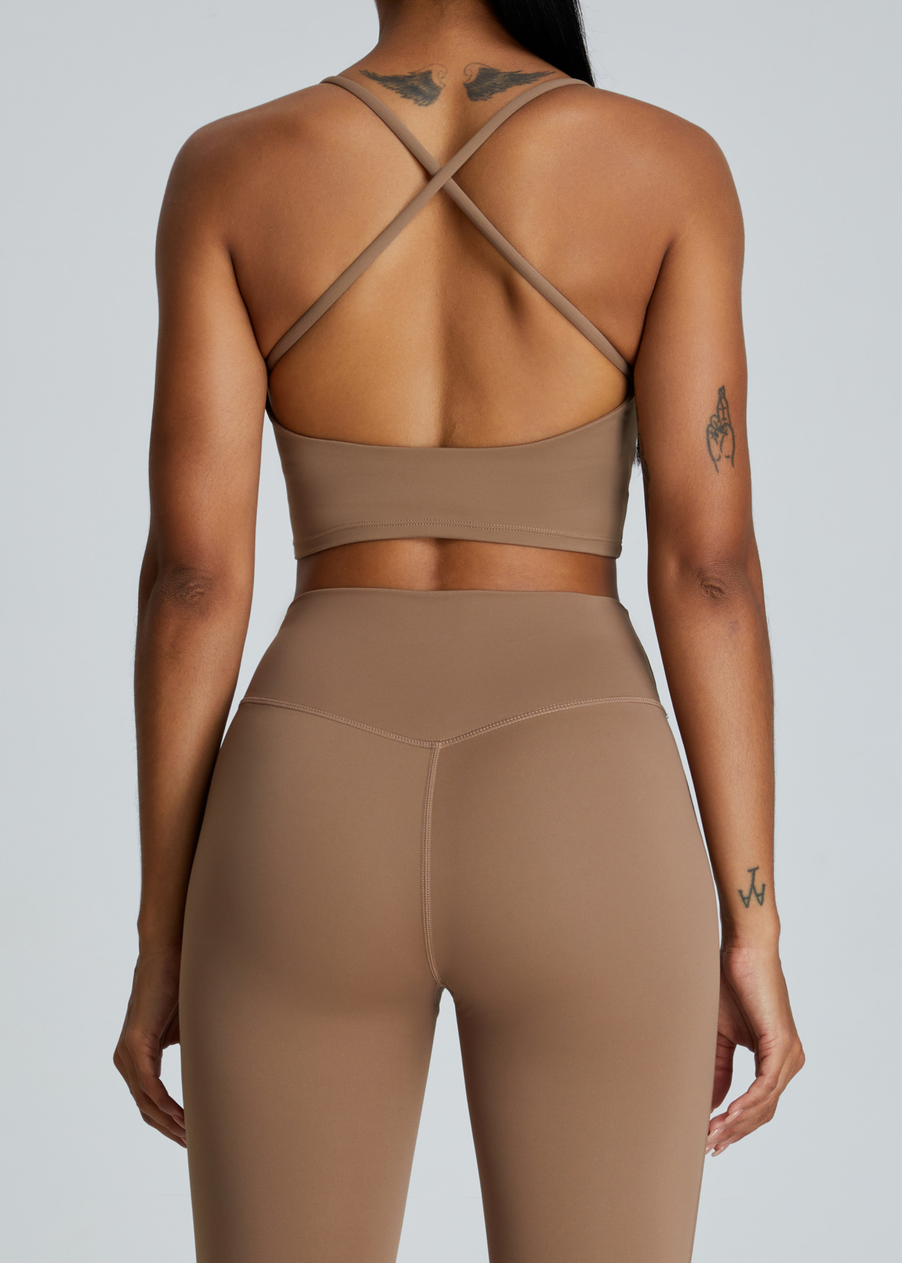 Customized Cross Back Yoga Tank Top