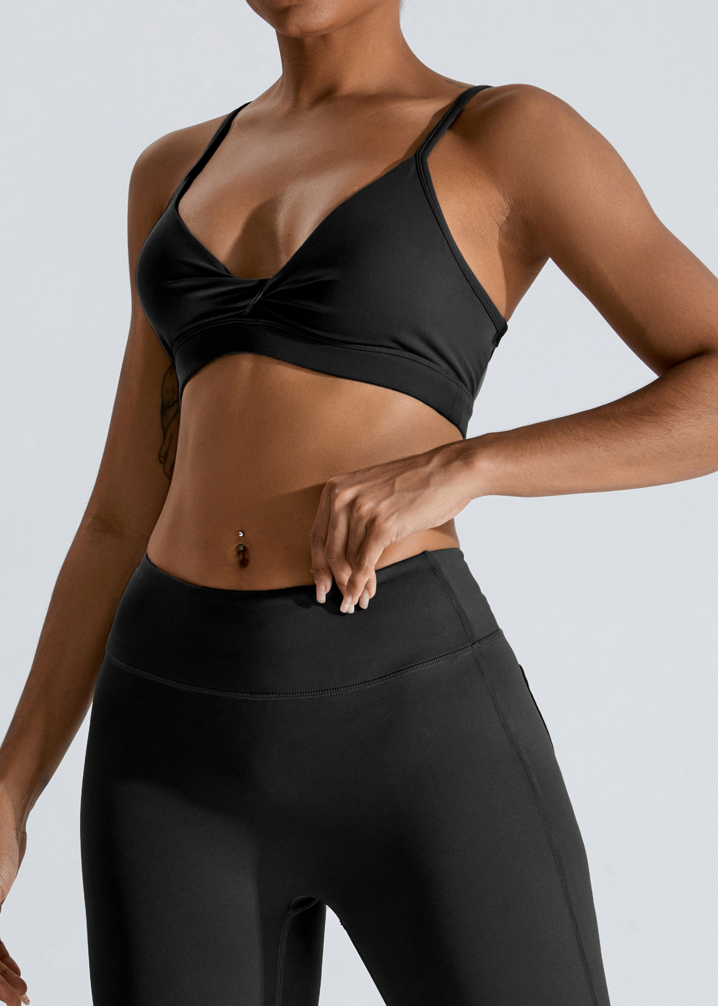 Customized Backless Sports Underwear Shock Absorbing Yoga Bra