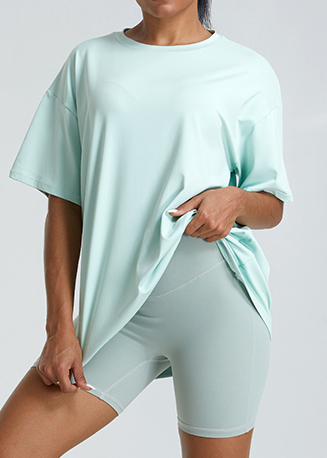 [Copy]Customized Slim Fit High Neck Workout Top