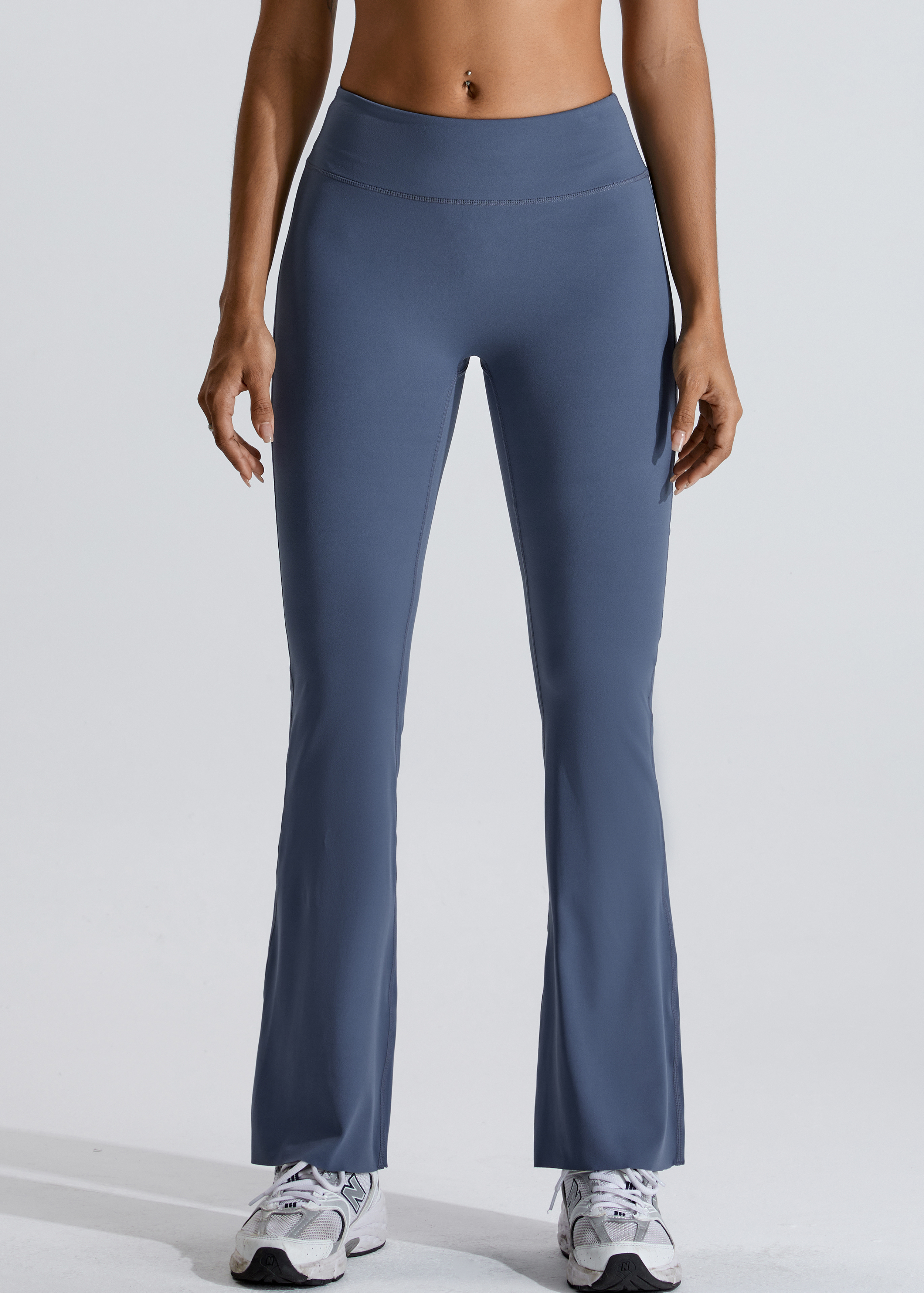 Customized Hip Lifting Yoga Wide Leg Pants Micro Flare