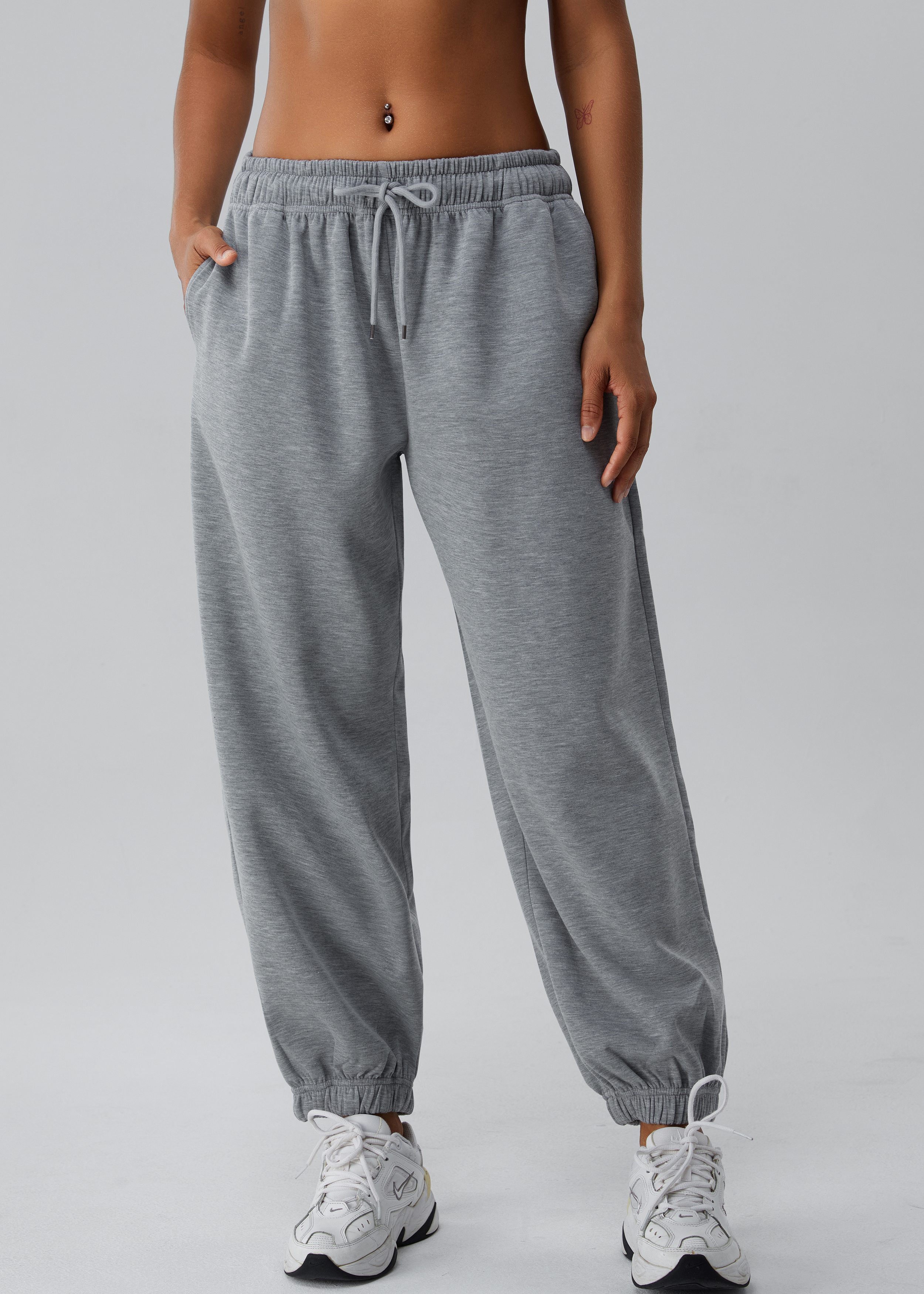 Customized Soft Air Layer Athletic Tight Sweatpants