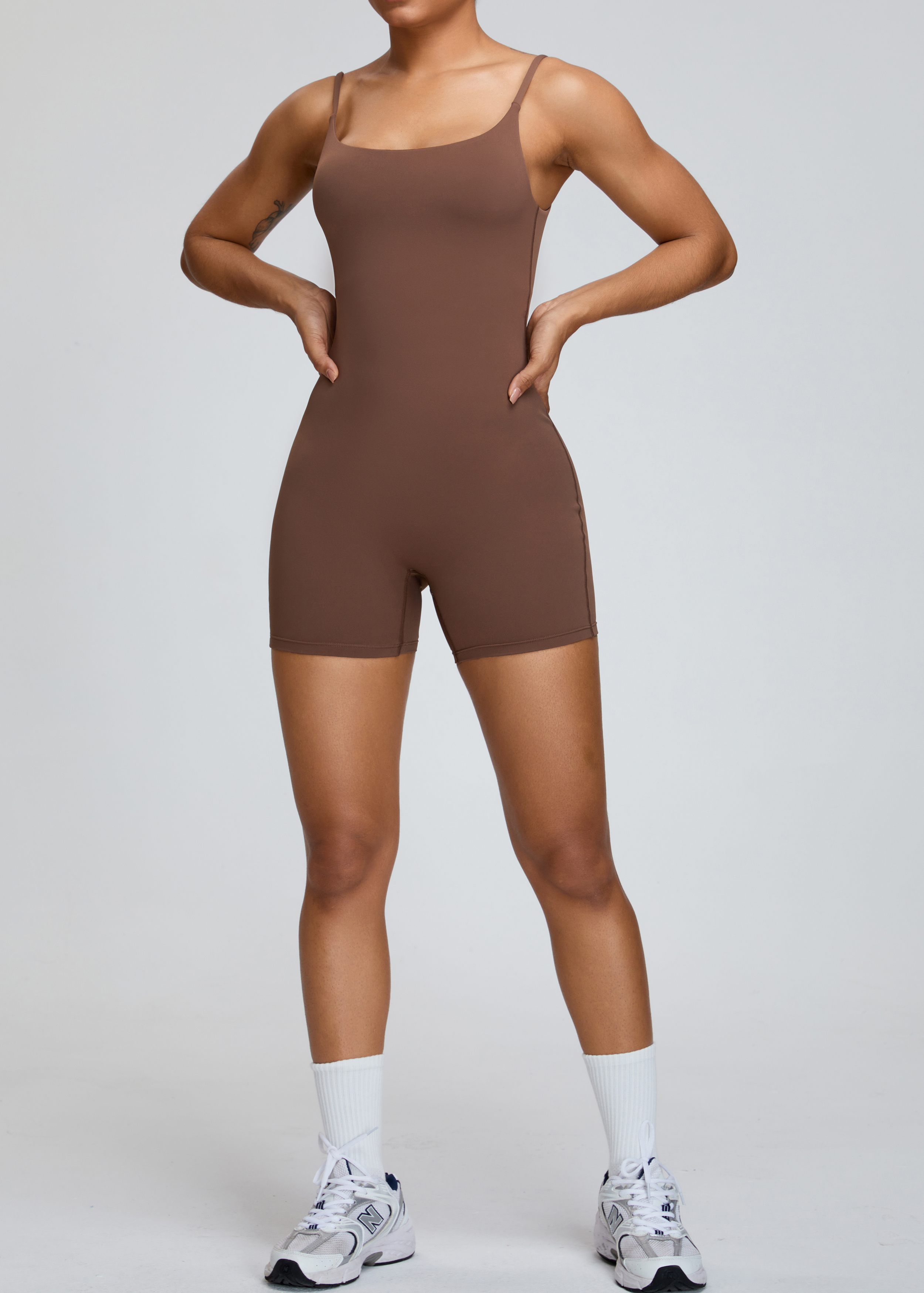 Customized Halter One Piece High Intensity Dance Fitness One Piece Leotard