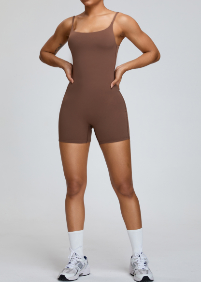 Customized Halter One Piece High Intensity Dance Fitness One Piece Leotard