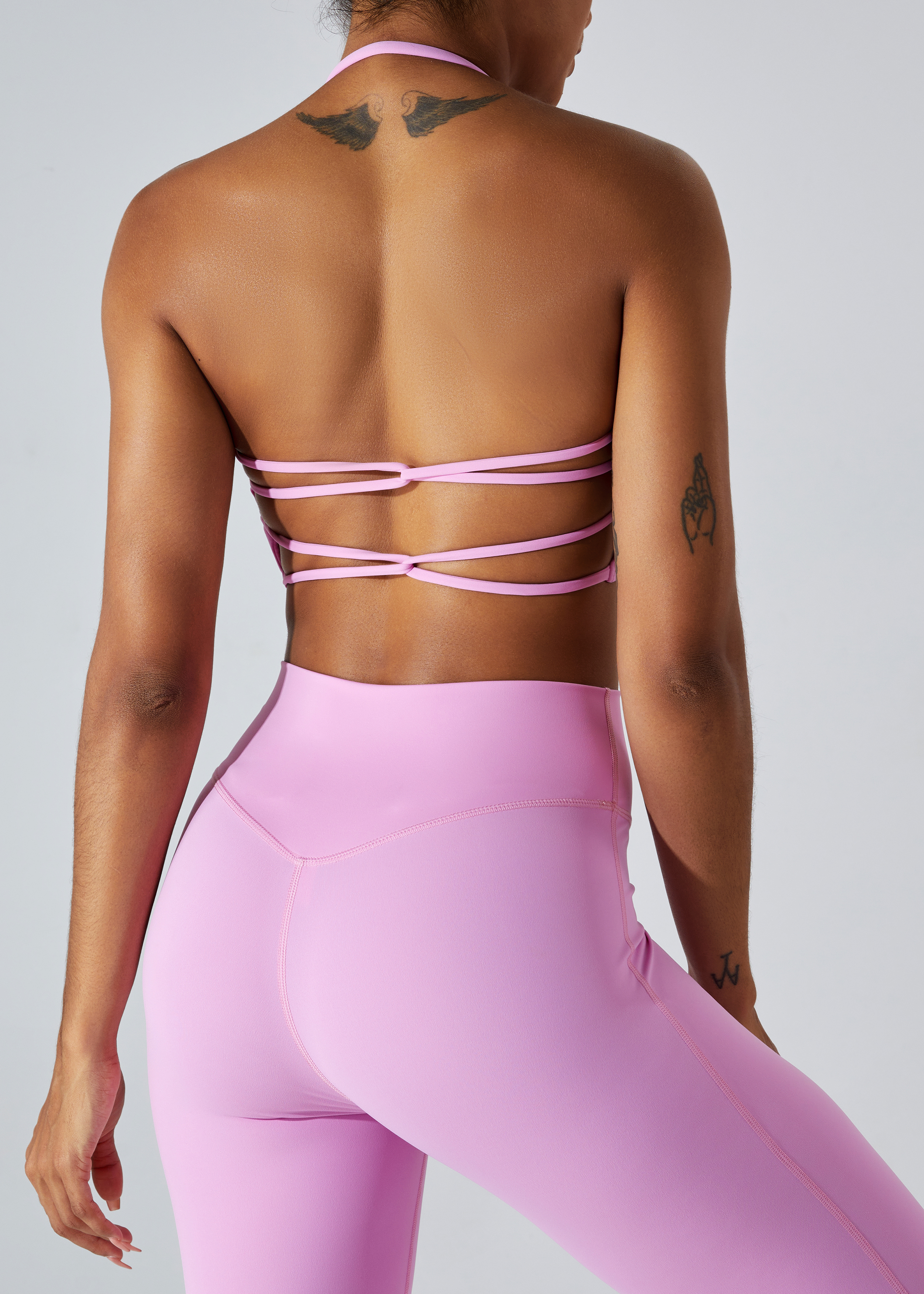 Customized Running Anti-Shock Gathering Yoga Tank Top