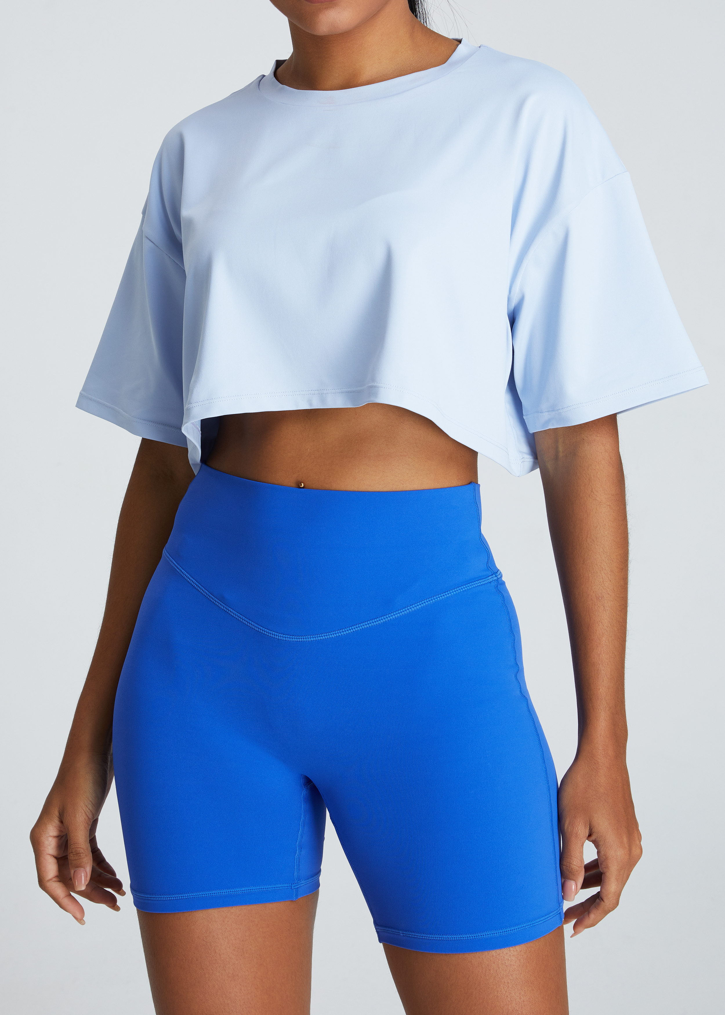 Customized Loose Breathable Athletic T-Shirt Fitness Top