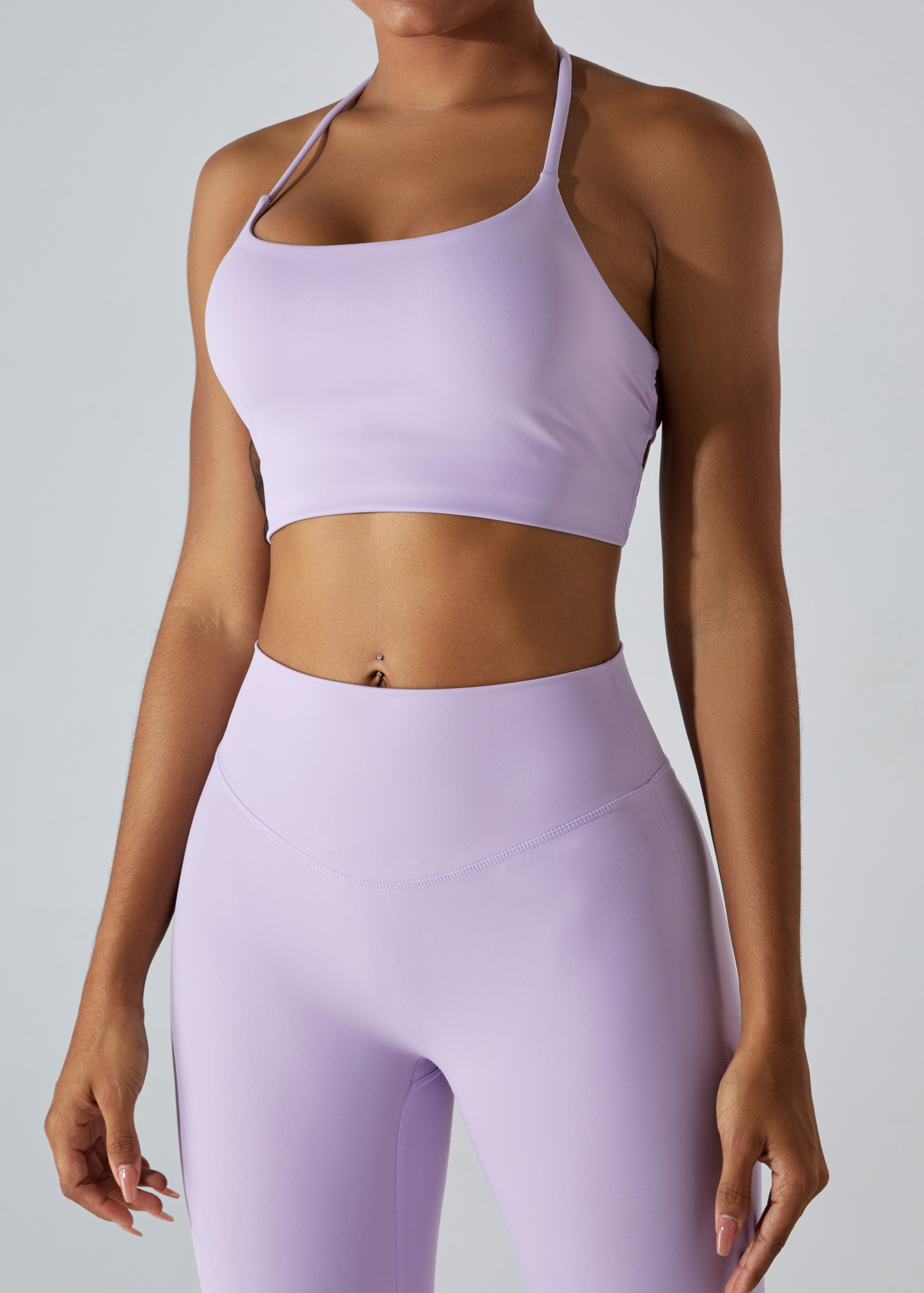 Customized Running Anti-Shock Gathering Yoga Tank Top