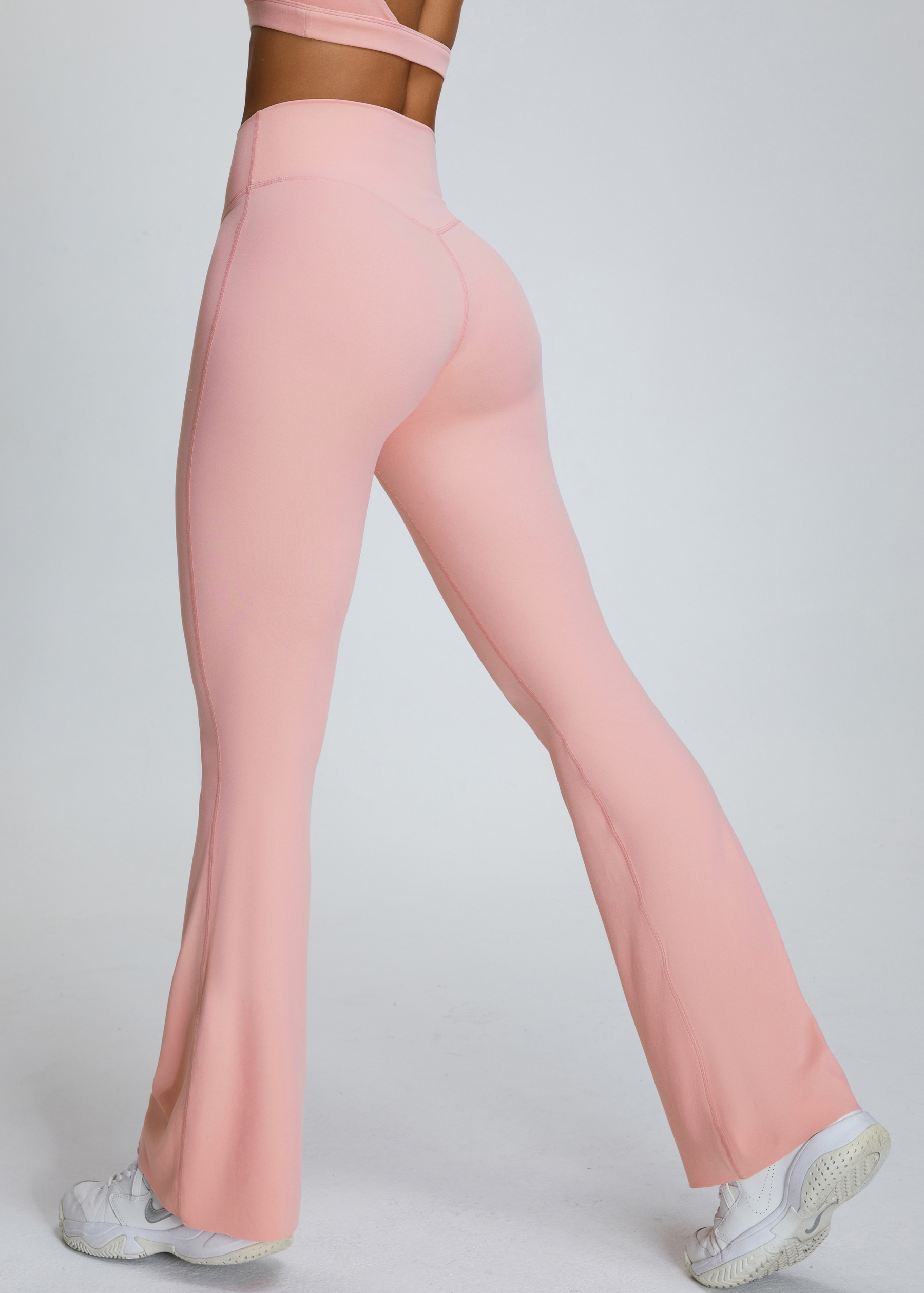 Customized High Waisted Hip Flare Pants