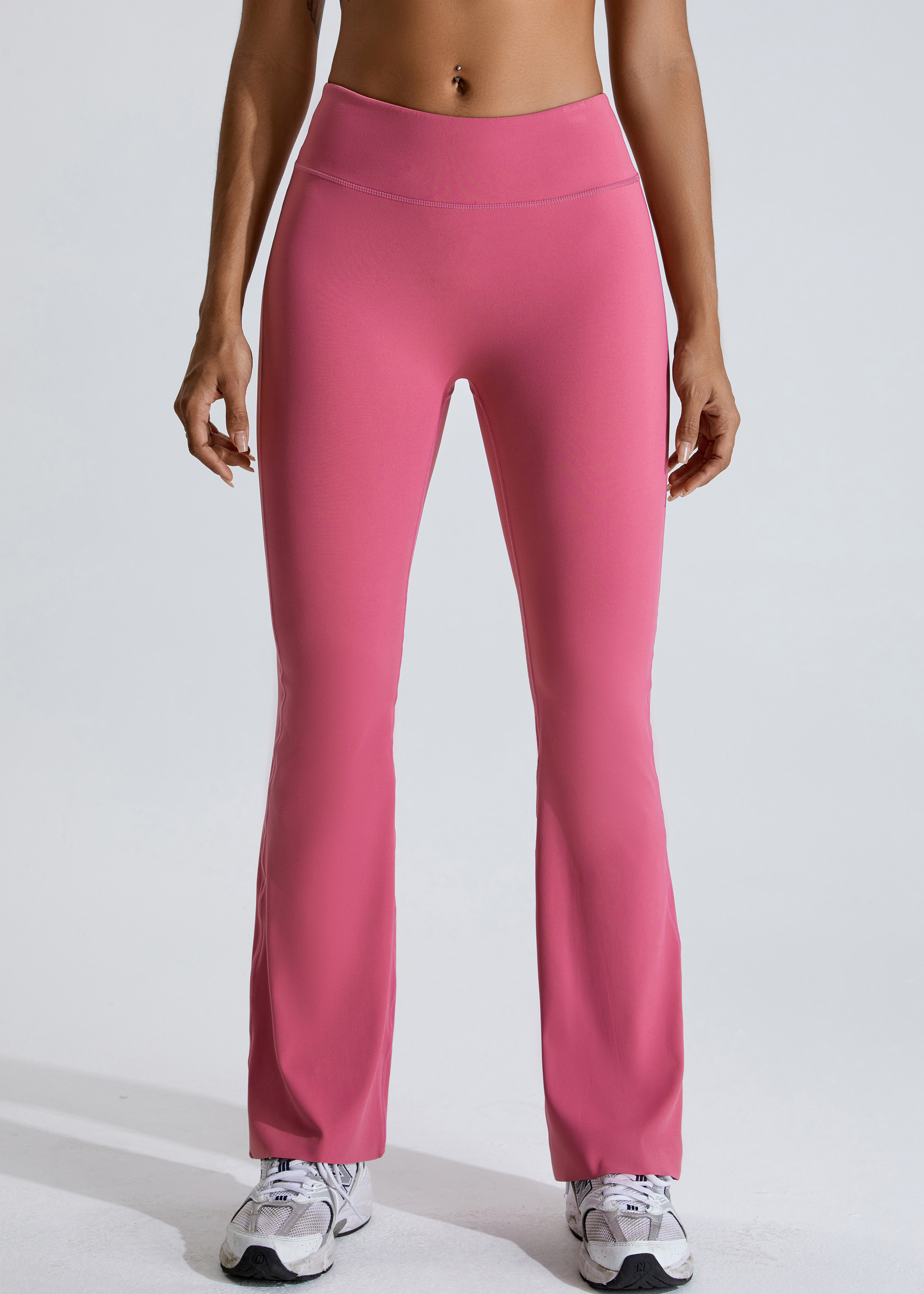 Customized Hip Lifting Yoga Wide Leg Pants Micro Flare