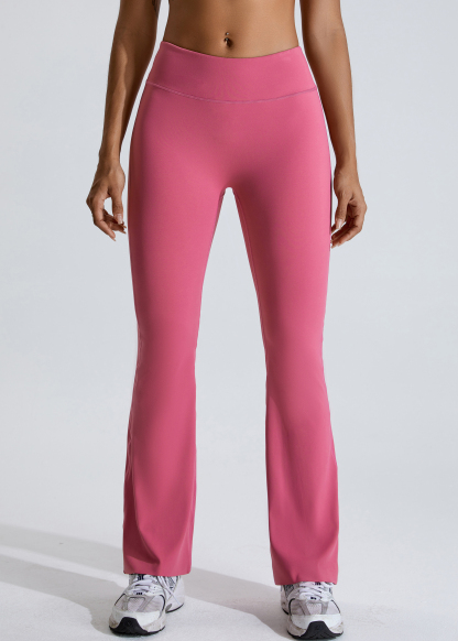 Customized Hip Lifting Yoga Wide Leg Pants Micro Flare