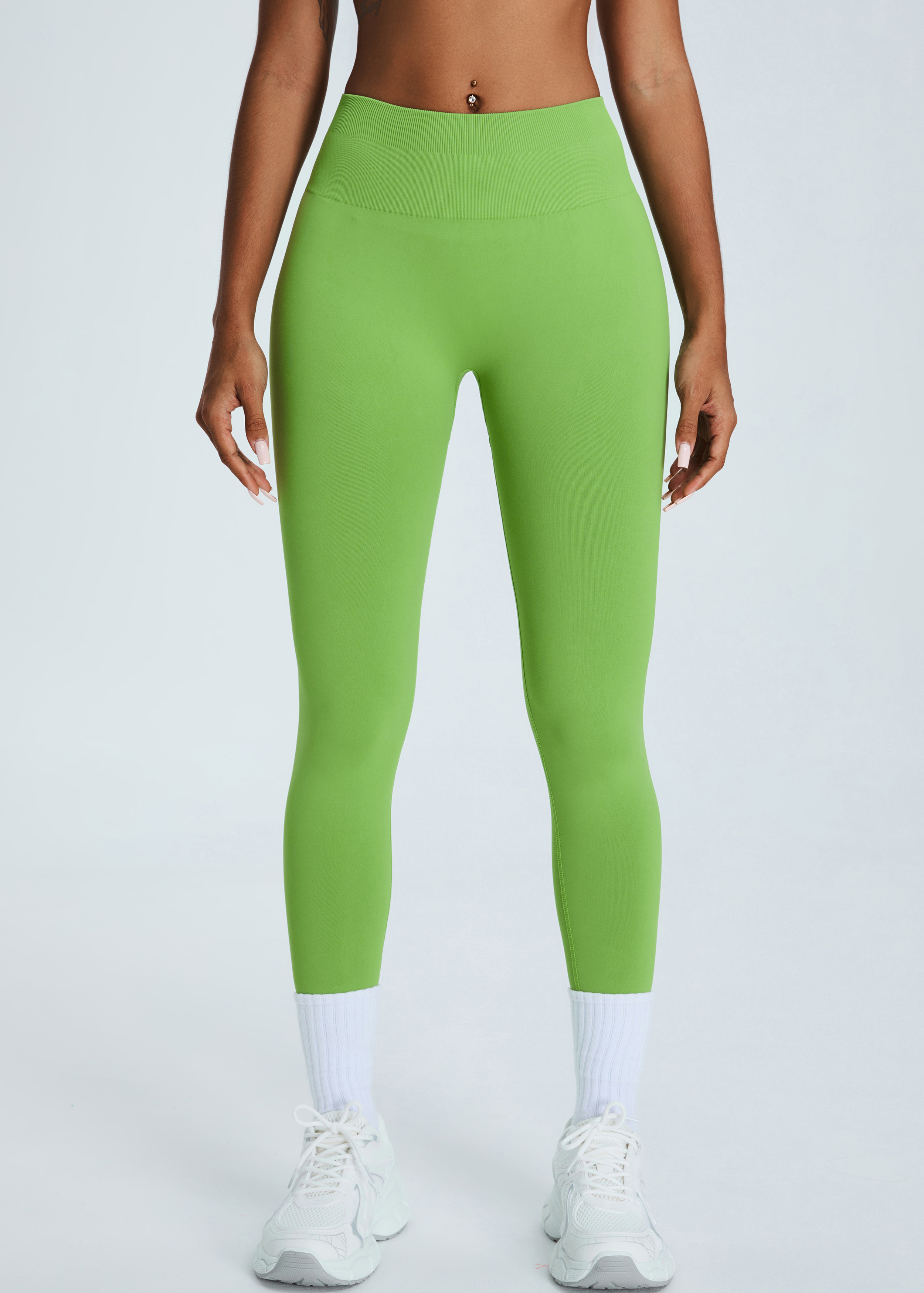 customized Seamless knit athletic leggings