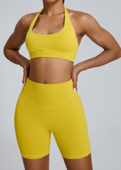 Customized Gathered Sports Bra