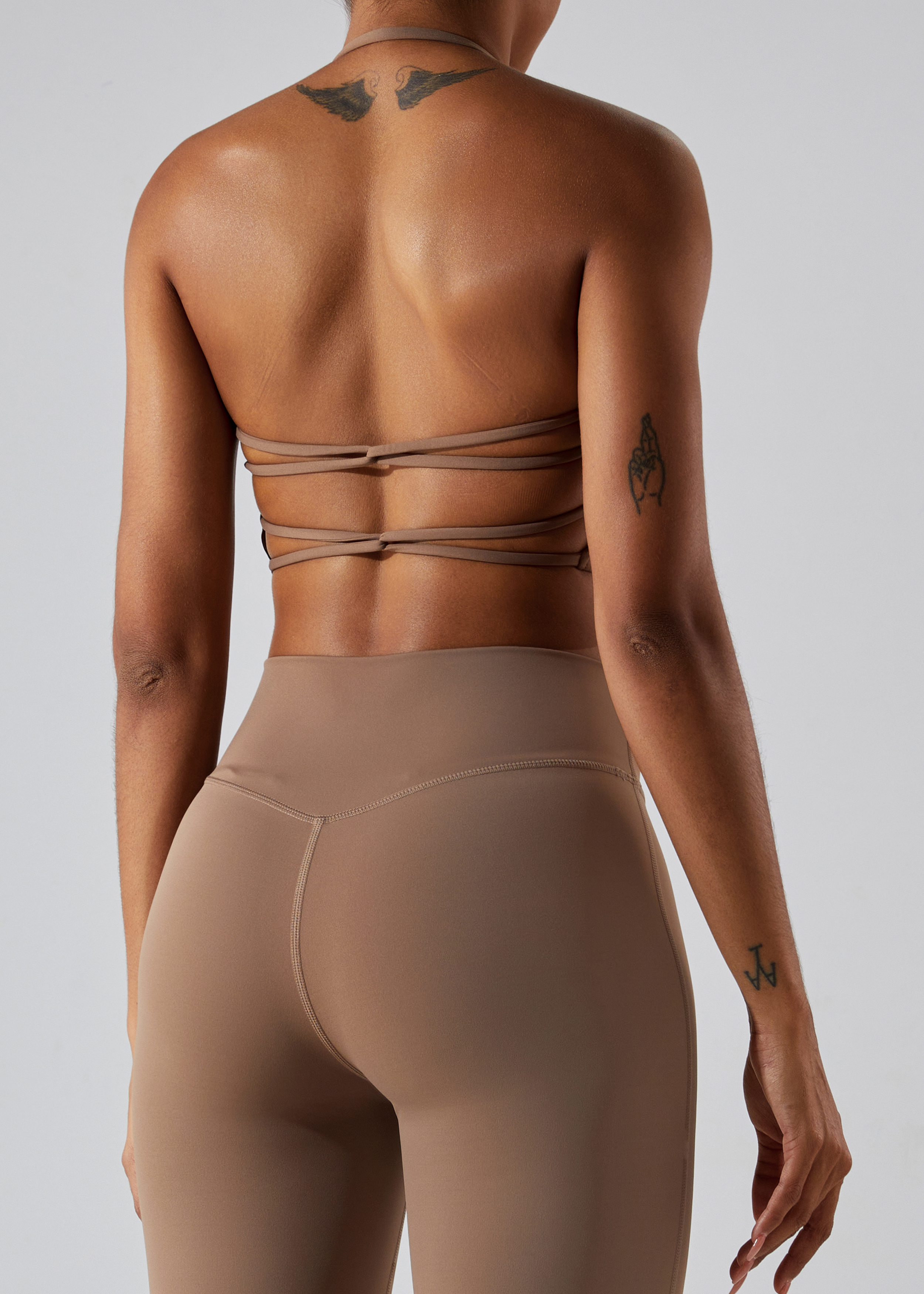 Customized Running Anti-Shock Gathering Yoga Tank Top