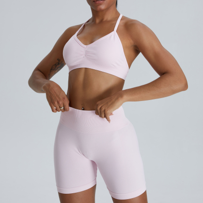 Customized Seamless quick-drying gym shorts