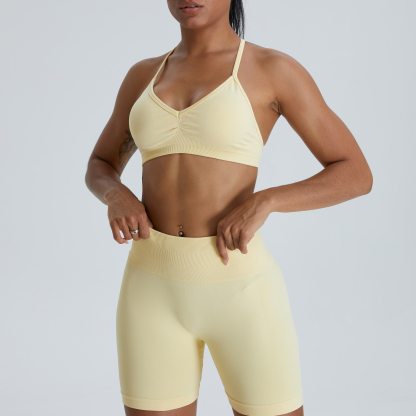 Customized Seamless quick-drying gym shorts