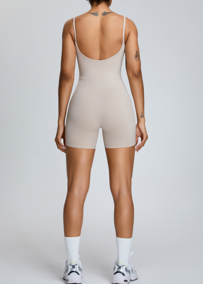 Customized Halter One Piece High Intensity Dance Fitness One Piece Leotard