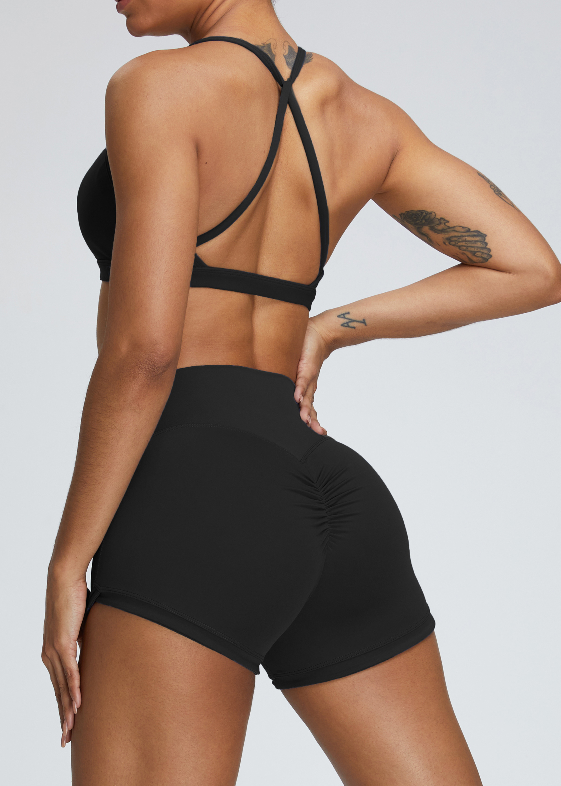 Customized Tight Yoga Bra Sling Sports Underwear