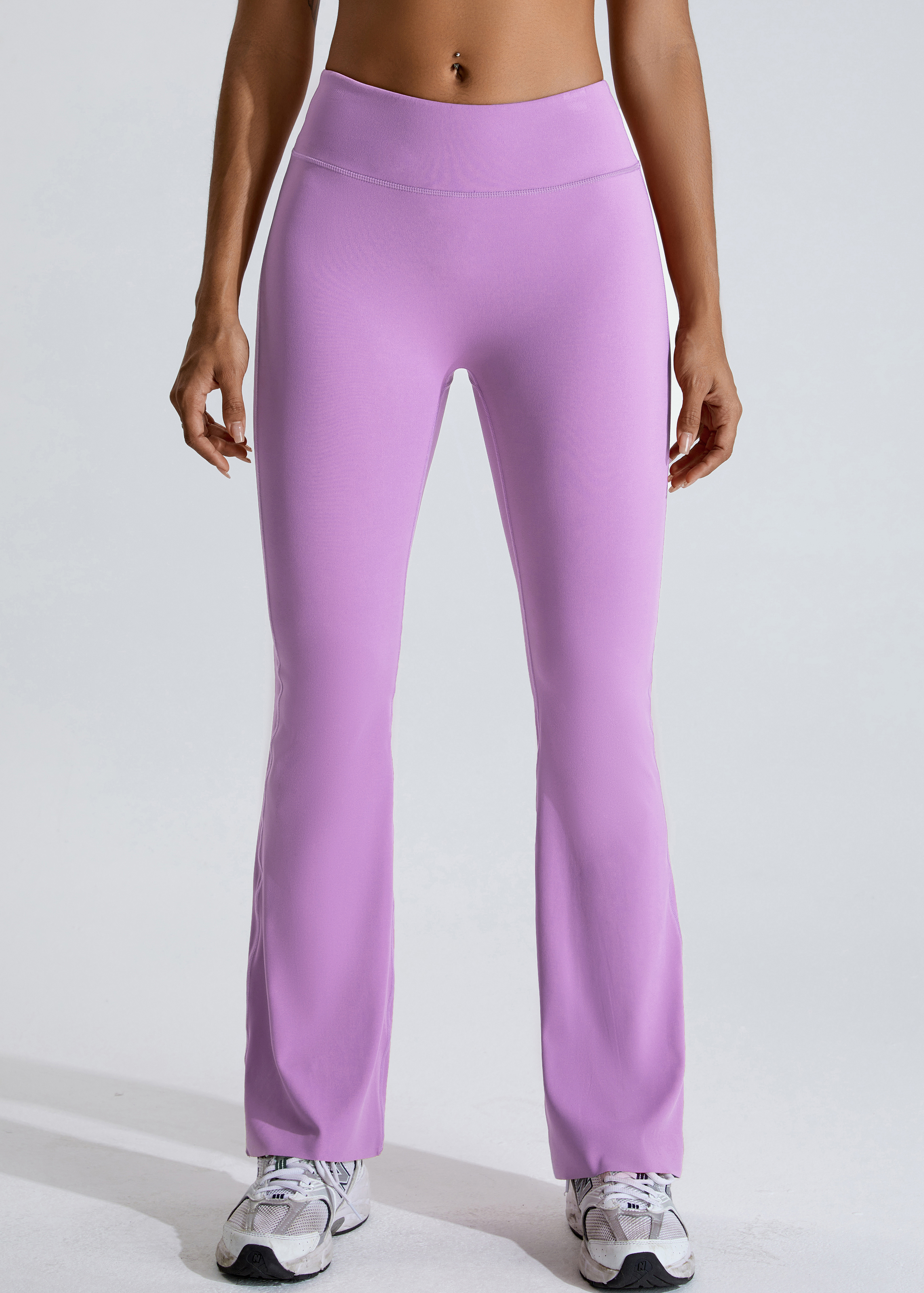 Customized Hip Lifting Yoga Wide Leg Pants Micro Flare