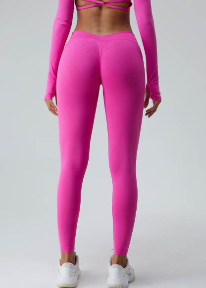 Customized Hip Lifting Yoga Pants V-Shaped Waist