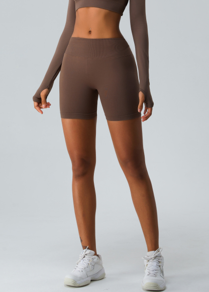 Customized V Waist Skinny Athletic Shorts