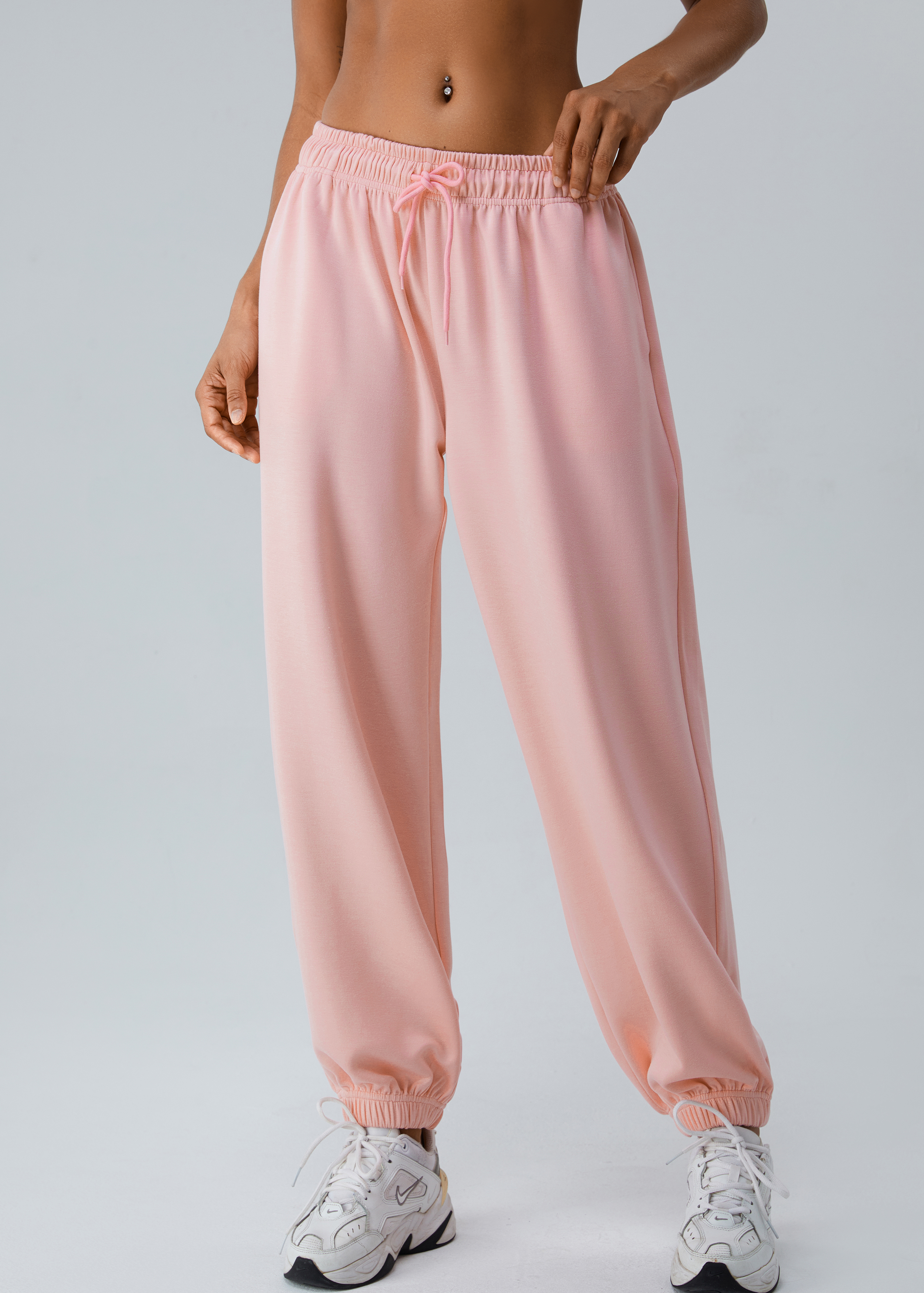 Customized Soft Air Layer Athletic Tight Sweatpants