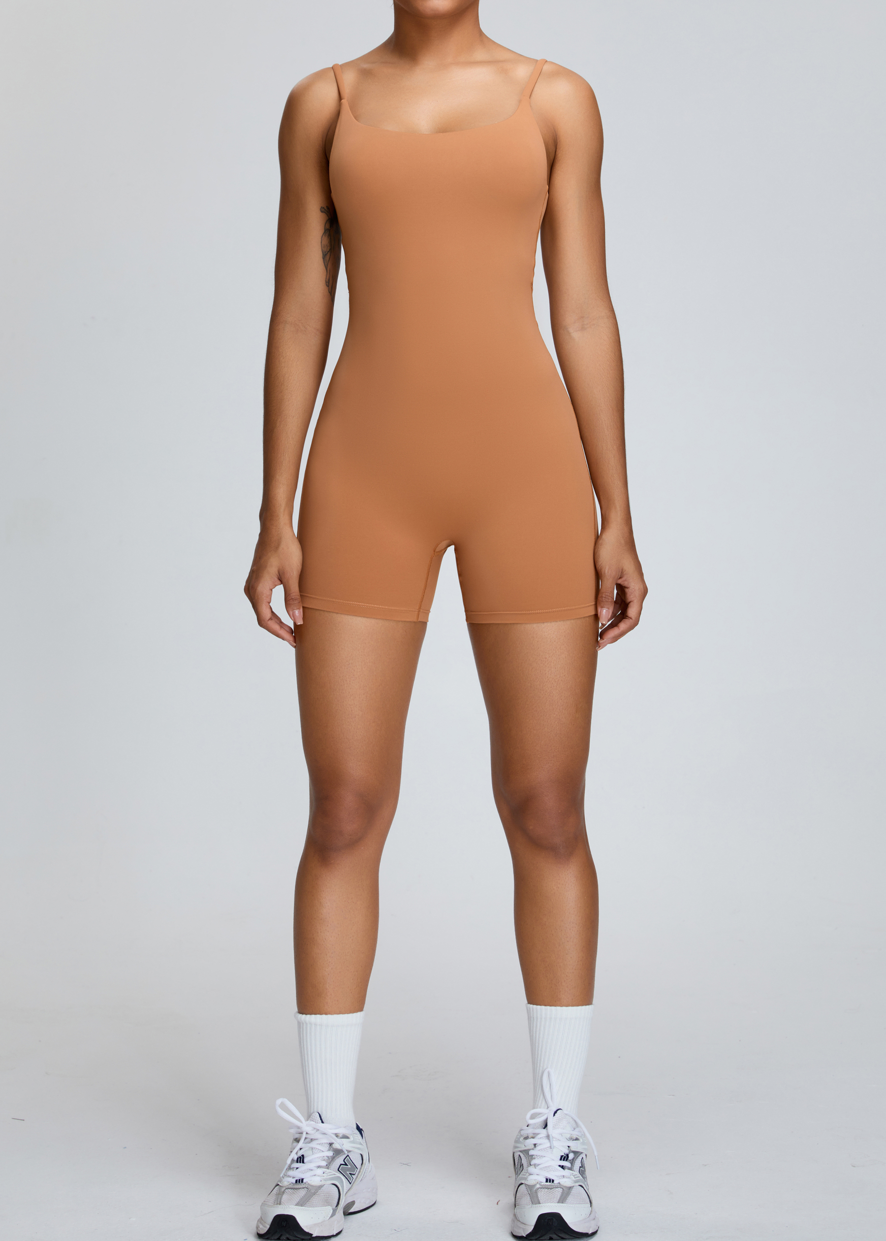 Customized Halter One Piece High Intensity Dance Fitness One Piece Leotard