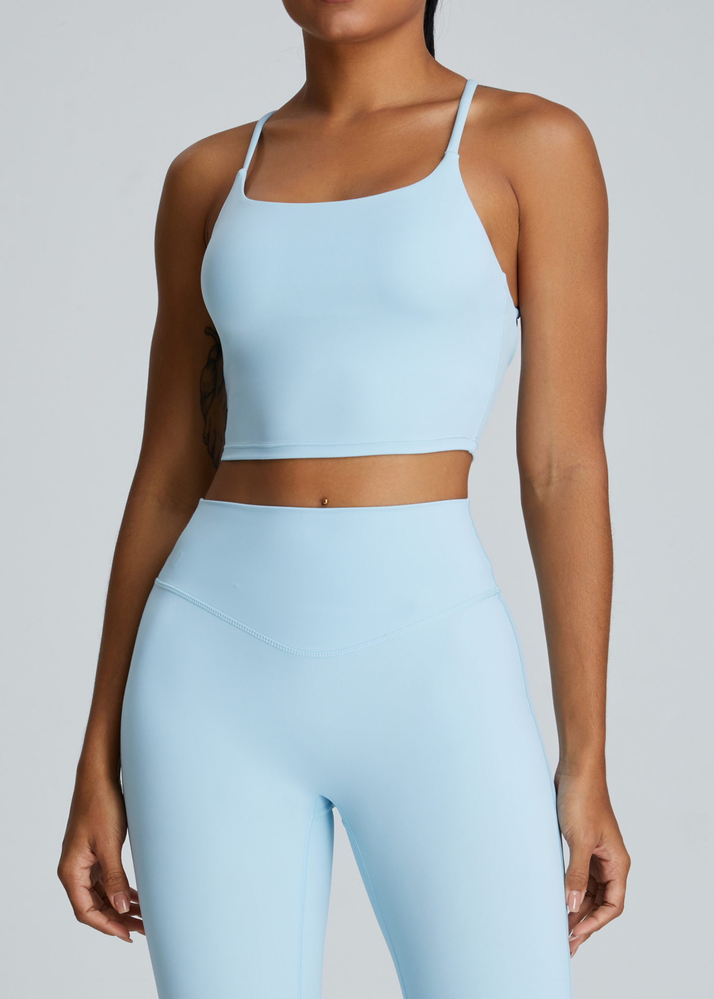 Customized Cross Back Yoga Tank Top