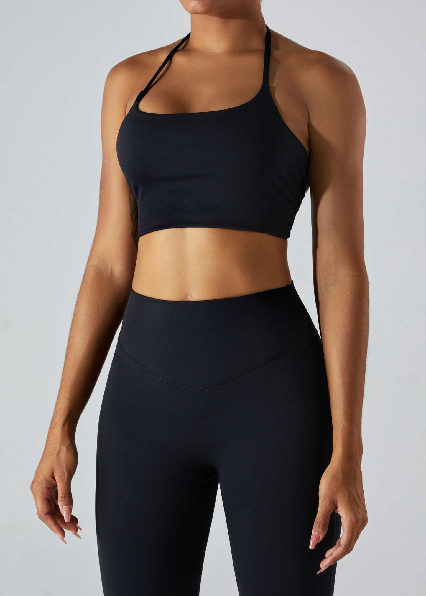 Customized Running Anti-Shock Gathering Yoga Tank Top