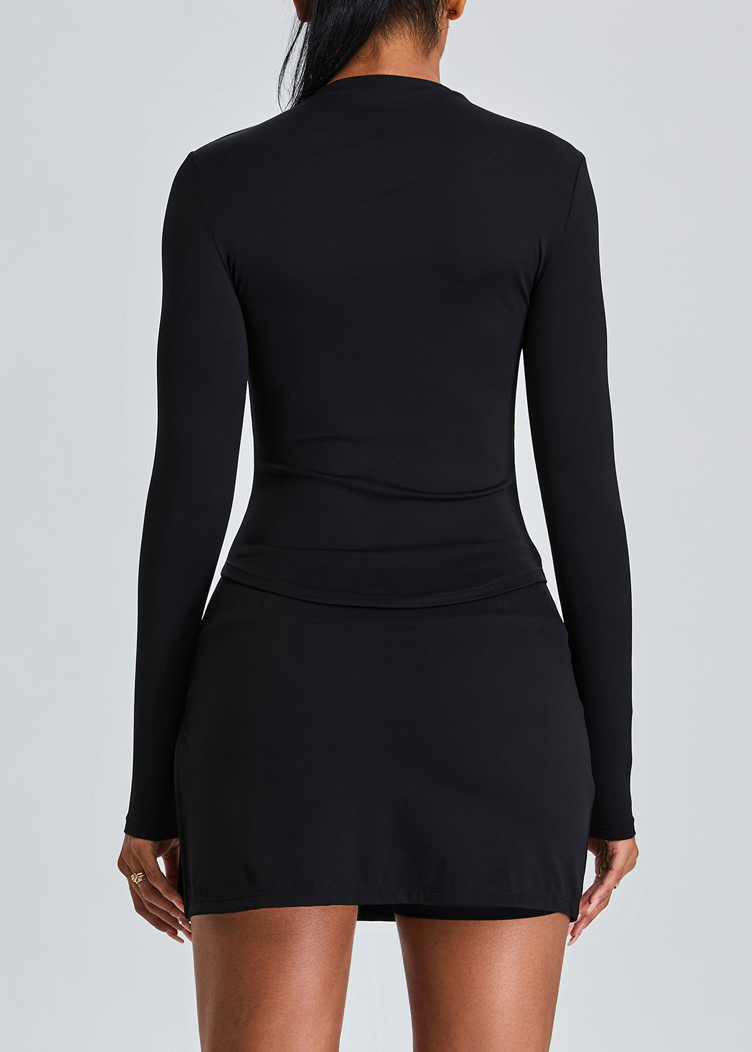 Customized Slim Fit Long Sleeve Yoga Suit