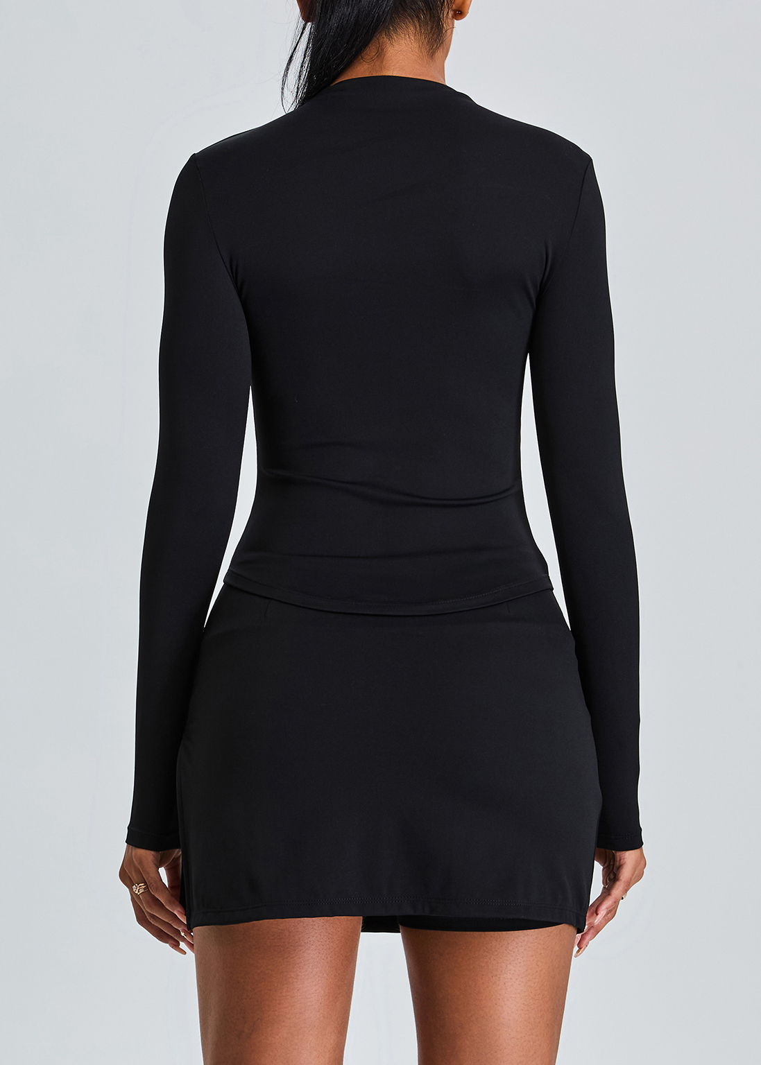 Customized Slim Fit Long Sleeve Yoga Suit