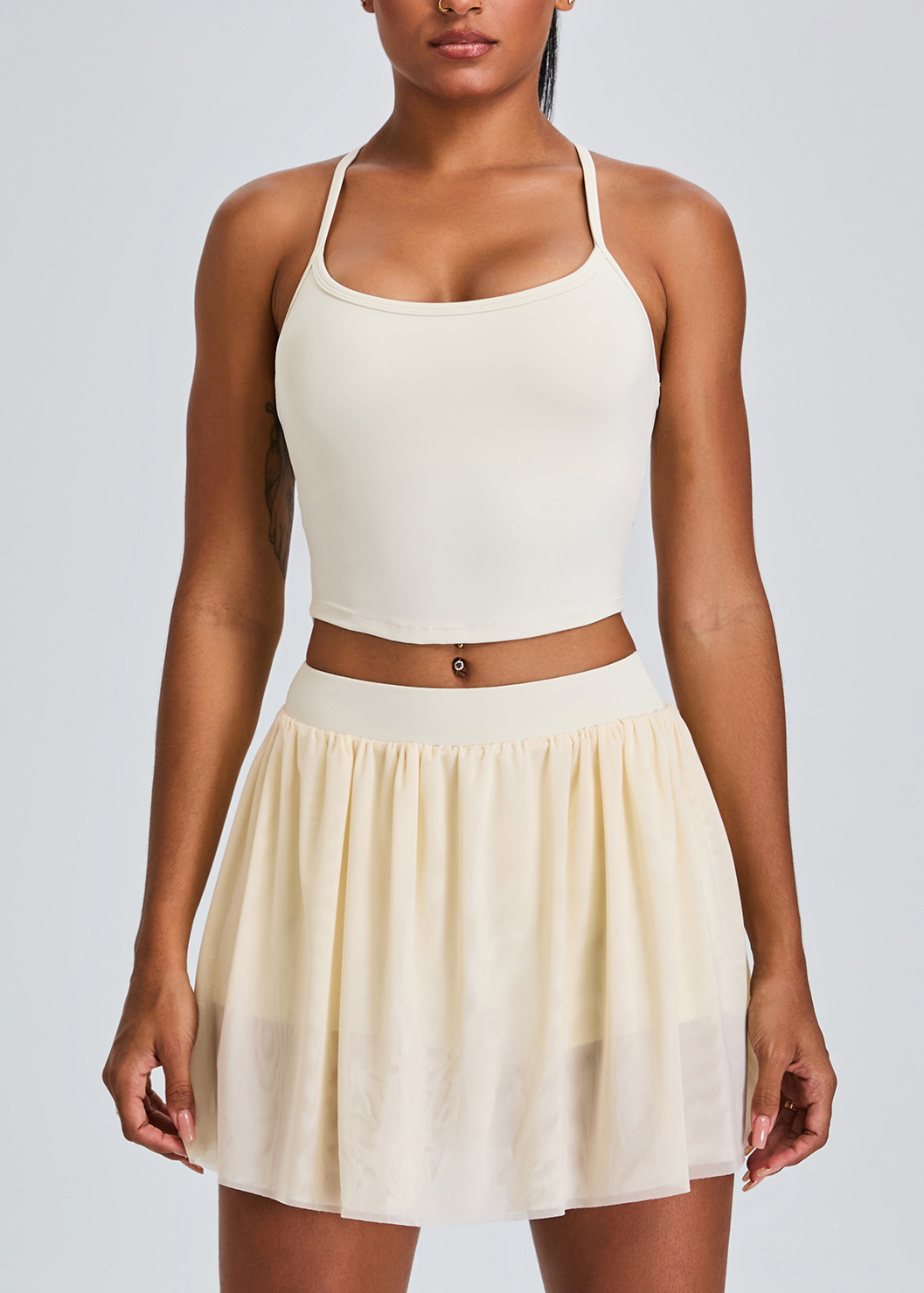 Customized Spaghetti strap sports bra