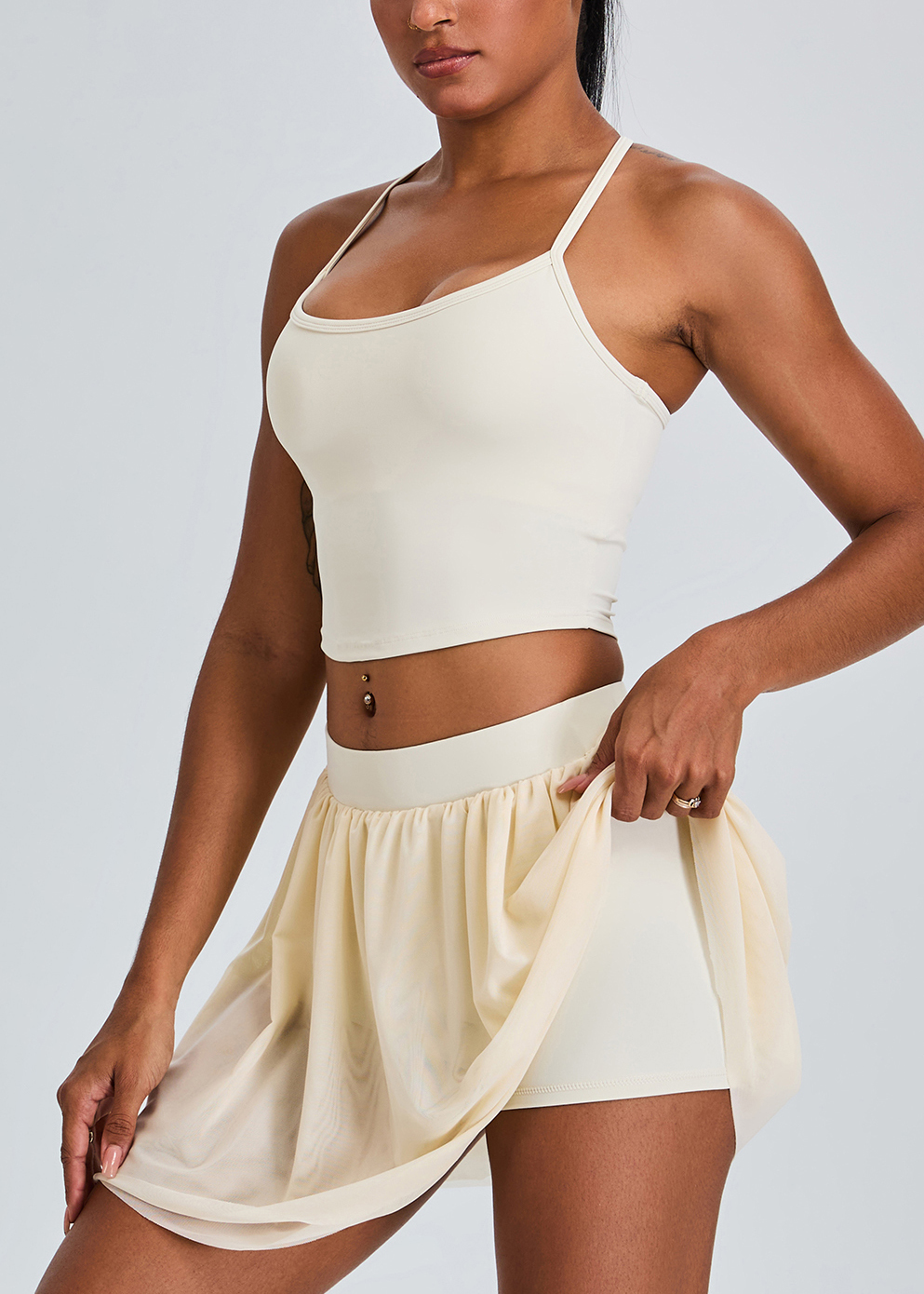 Customized Spaghetti strap sports bra