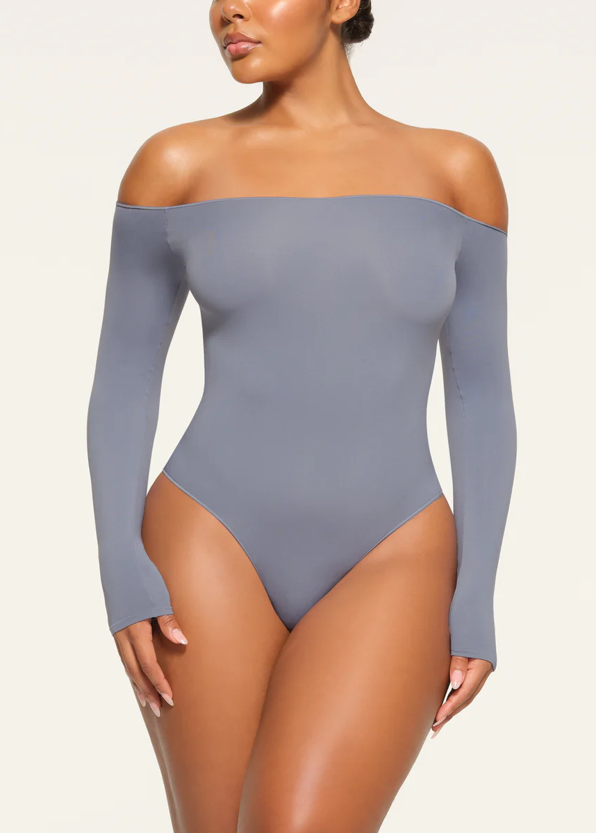 ESSENTIAL OFF THE SHOULDER BODYSUIT