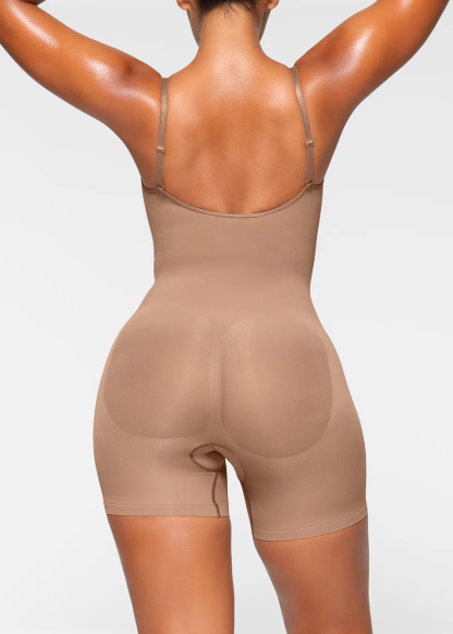 Customized mid-thigh jumpsuits