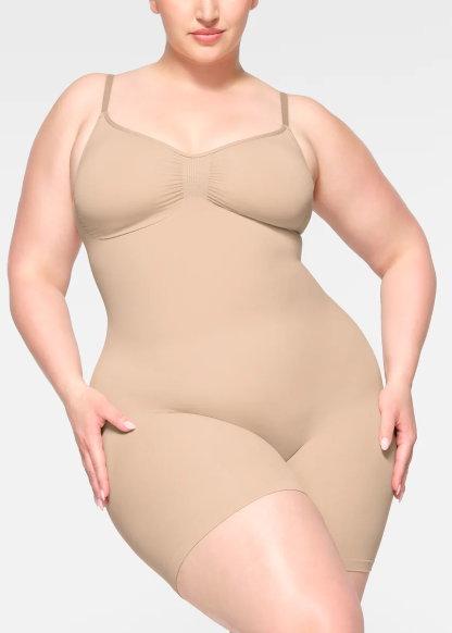 Customized mid-thigh jumpsuits