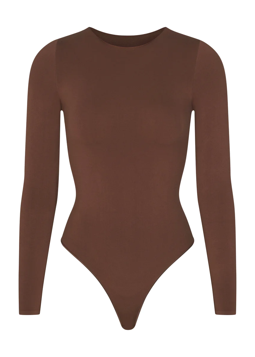 ESSENTIAL CREW NECK LONG SLEEVE BODYSUIT