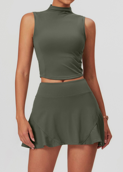 Customized Skinny Waisted Sleeveless Vest Top