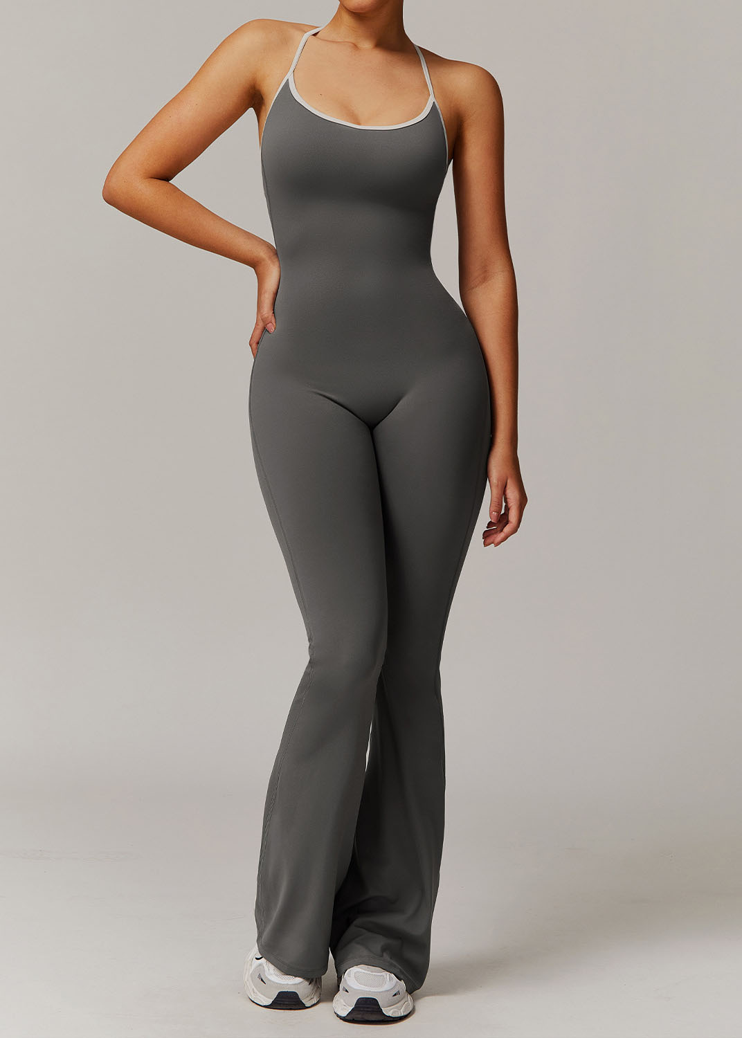 Customized Cross back yoga jumpsuit