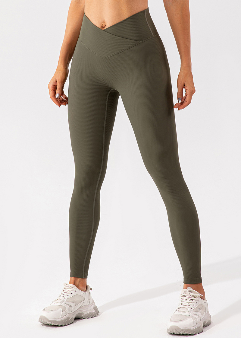 Customized Threaded Skinny Hip Lifting Running Sweatpants