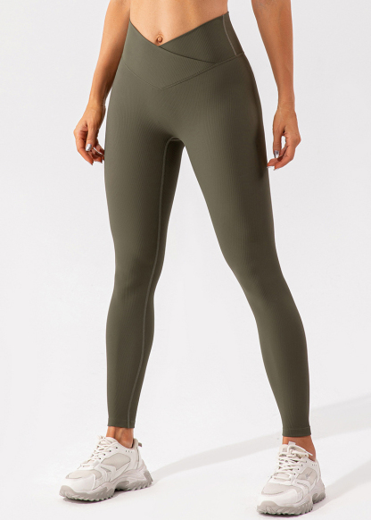 Customized Threaded Skinny Hip Lifting Running Sweatpants