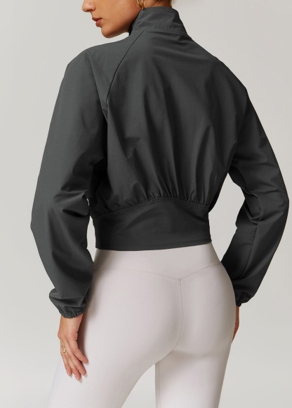 Customized Quick-drying stand collar sports jacket