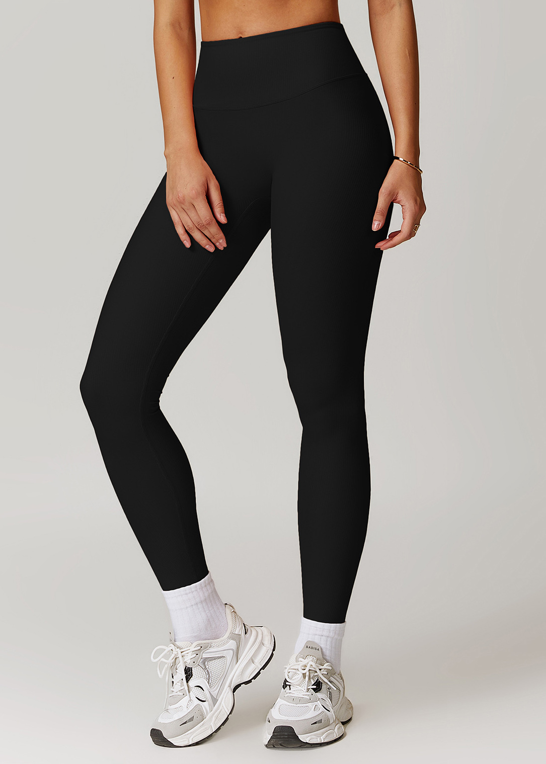 Customized Threaded hip-lifting high-waisted yoga pants