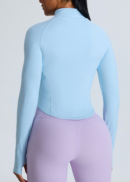 Customized Stand collar outdoor running yoga wear