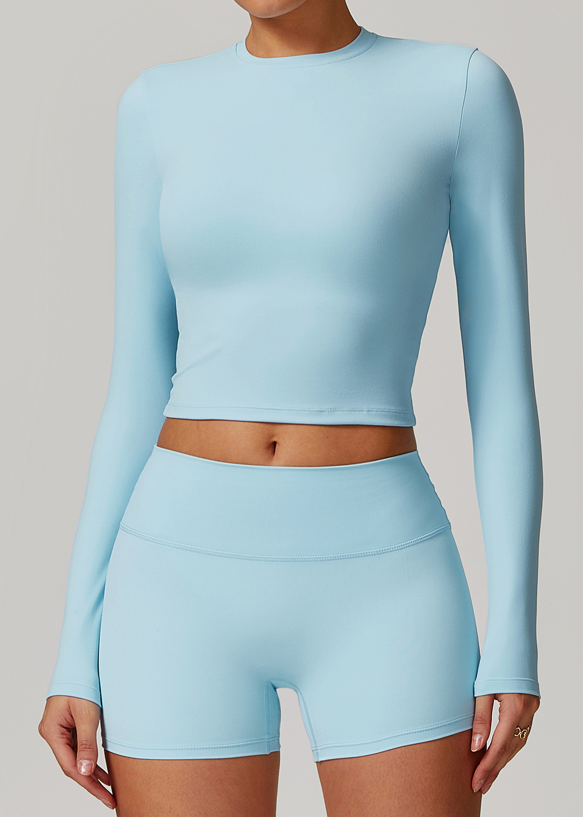 Customized Slim fit long sleeve T-shirt