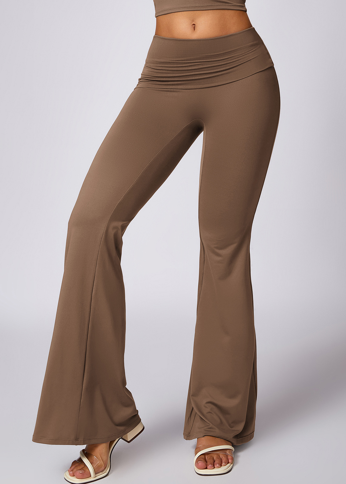 Customized Casual Fitness Wide Leg Yoga Pants